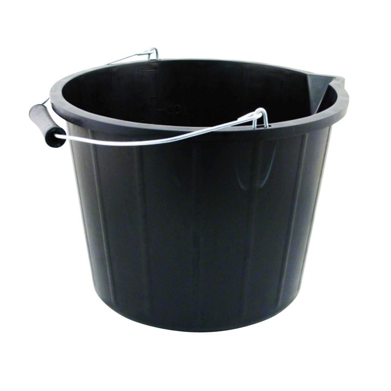 Black Builders Bucket - 3 Gallon by RTF Granville