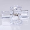 Z ZICOME 30 Pack Plastic Clear Clips Clamps, 1-1/2 Inch