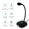 BXB USB Computer Microphone, Plug & Play Noise-Cancelling Desktop Mic