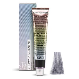 Yummy Colour Professional Permanent Vegan Formula with Wheat Bio Extract & Argan Oil - Metallic Shade Aluminium