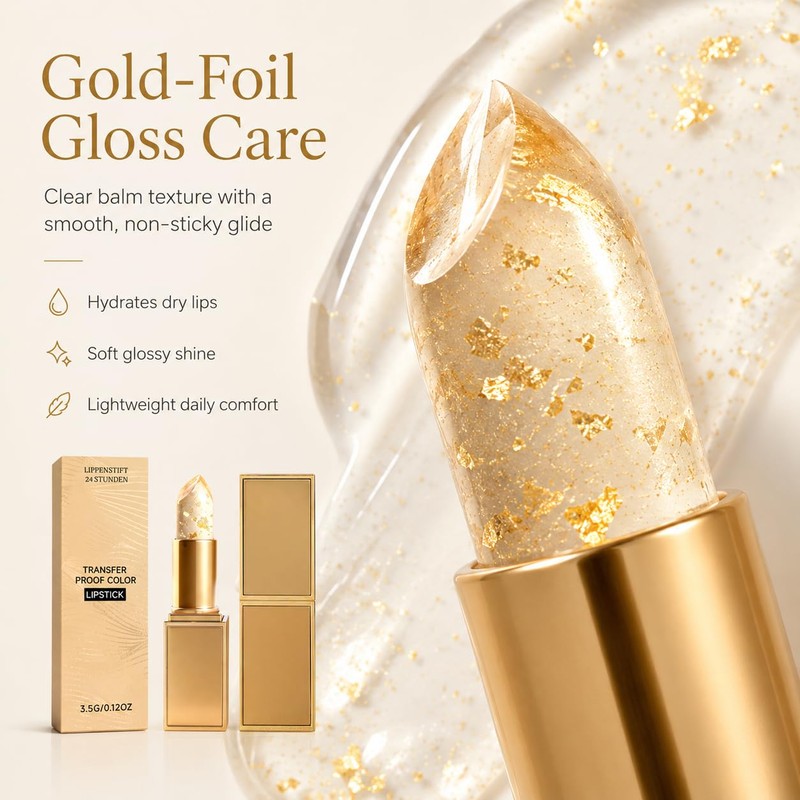 KivorColour Changing Lipstick,PH Adjusting Clear Lipsticks