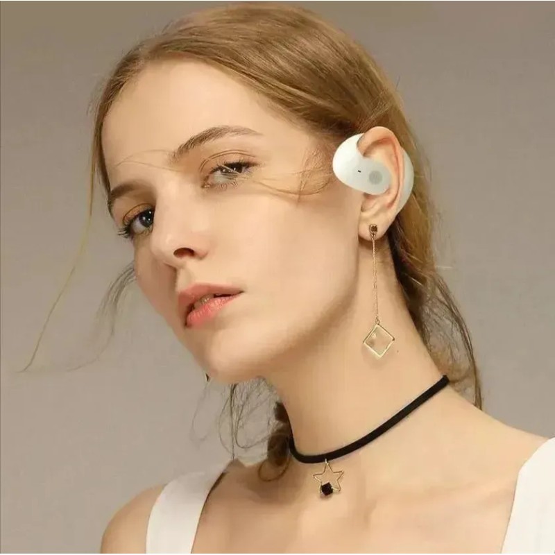 Auriculares Deportivos Bluetooth, Diseño Redondo De Coco, Gancho Y Táctil,