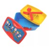 Muna Juego Contenedor Con Cubiertos 3 Compartimientos Lunch Box