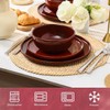Vicrays Ceramic 12 Pieces Dinnerware Set - Dinner Plates Salad