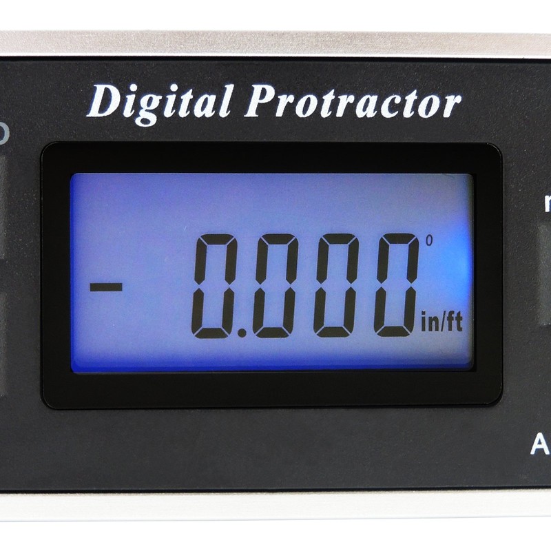 Digital Angle Finder Angle Finder Level Protractor Inclinometer Magnetic V-Groove