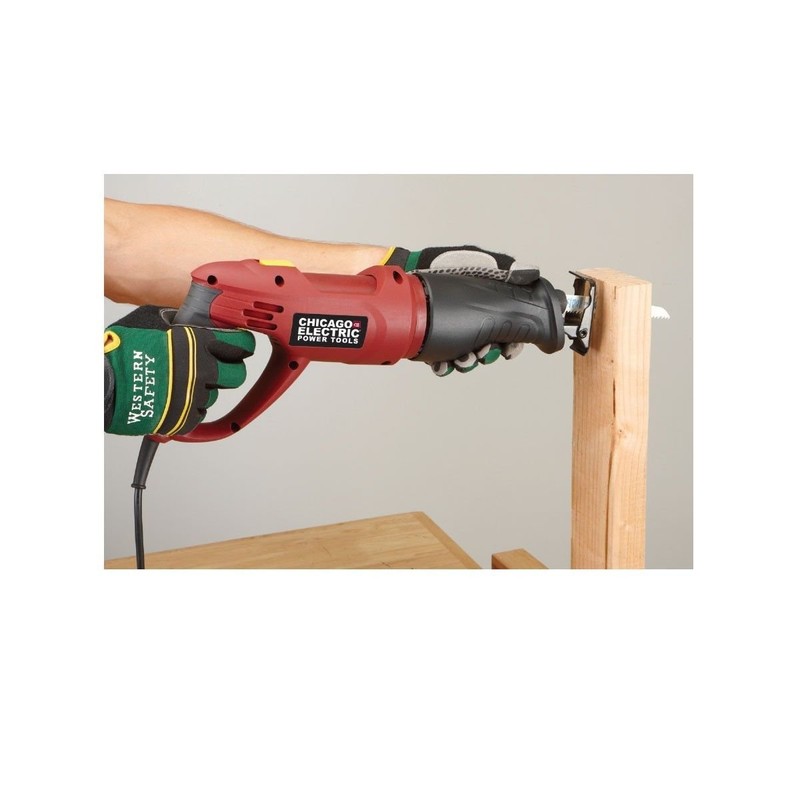 6 Amp Heavy Duty Variable Speed Rotating Handle Reciprocating Saw