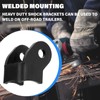 2 PCS Heavy Duty Shock Brackets Fit for Weld-On Shock