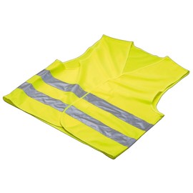 Hama Hi-Vis Car Vest Neon Yellow