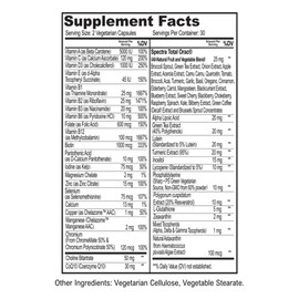 Scimera BioScience | VYZETRA ULTRA | Multivitamin | Minerals, Antioxidants & Superfood Nutrients | 60 Capsules