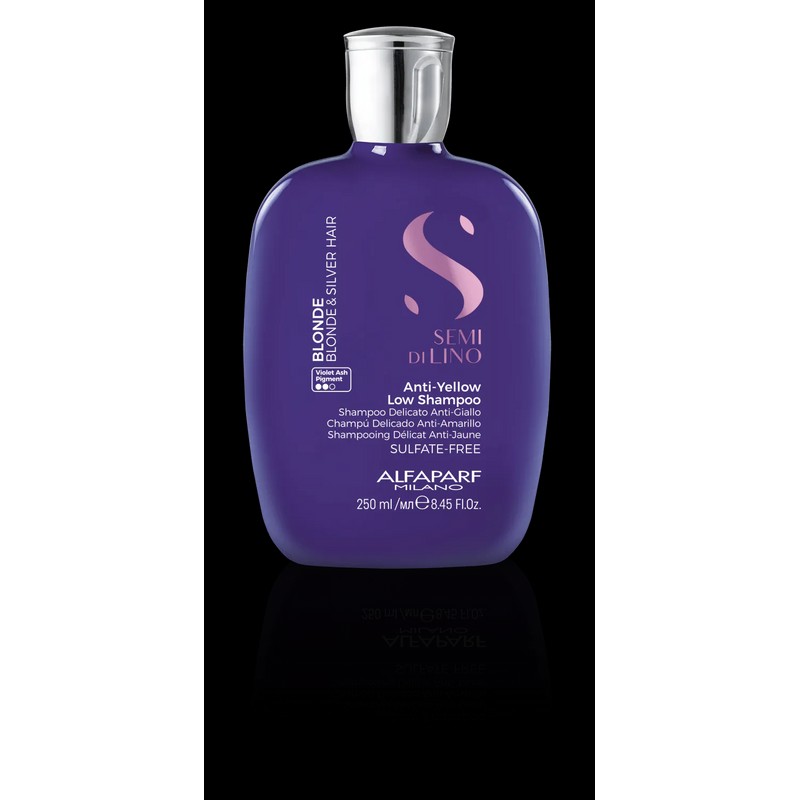 Alfaparf Milano Semi Di Lino Blonde Anti-Yellow Duo Bundle