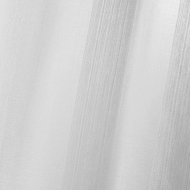 Douceur d'Intérieur 2 x 70 x 200cm Hessian Flesh Wire - White