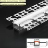 KSDLMPA 10 Pack 3.3Ft/1M Plaster-in Bendable Aluminum Profile LED Light