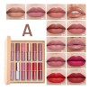 Set De 12 Labiales Mate De Larga Duración Pintalabio Regalo