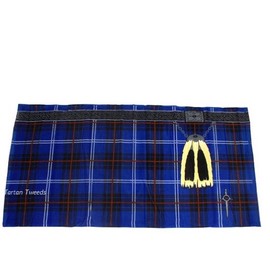 scottish gifts - SCOTTISH TARTAN INSAKILT SUMMER BEACH TOWEL BLUE - uk gifts
