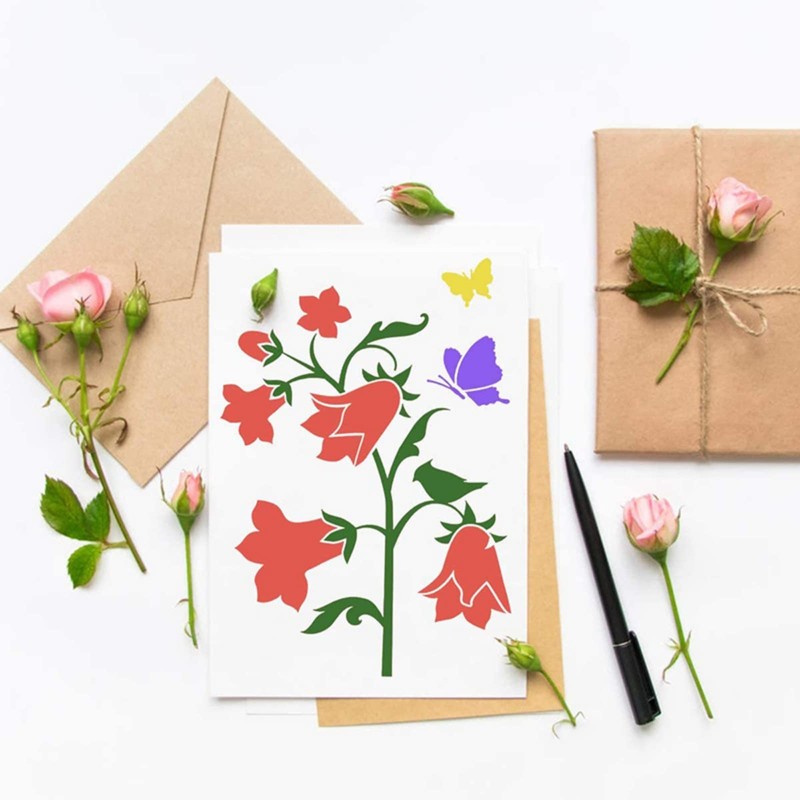 Copeflap Stencil Sheets Stencils 20 Pack Drawing Template Stencil Plate