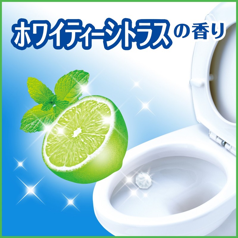 Scrubbing bubble toilet stamp bleaching ingredient plus body Whitey over