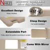 NHILES Left Driver Side Sun Visor Replacement Compatible with Toyota