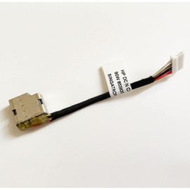 Fleshy Leaf DC Power Jack Harness Cable Replacement for HP Probook 430 440 450 470 G4 G5 G6 G7 853905-S7A 853905-T7A 853905-Y7A 853905-F7A