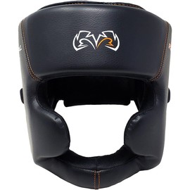 RIVAL Boxing RHG60F 2.0 Workout Full Face Headgear - Adjustable Lace Top, Chin Protection, and Multi-Layered Foam Padding