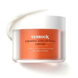 Venlock Firming Neck Cream for Tightening and Lifting - Creamy Skin Deep Wrinkles and Sagging Anti-Aging Moisturizer Hydrating Contour Décolletage Care (1.76 Fl Oz) / 조이고 리프팅을 위한 벤록 펌링 넥 크림 - 크리피 피부 깊은 주름 및 처짐을 안티에이징 모이스처라이저 수분 공급 컨투어 데콜레티지 케어 (1.76 Fl Oz)