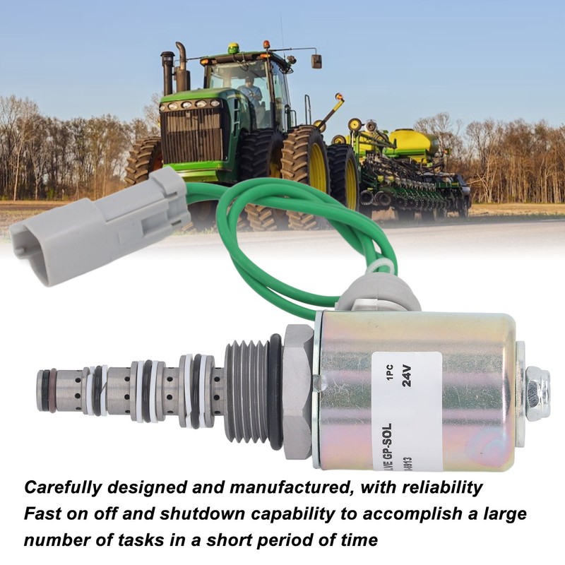 24V Stop Solenoid Valve Quick On Off Ability Energy Conservation