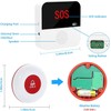 ChunHee WiFi Rechargable Smart Wireless Caregiver Pager Panic Button Linked
