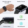 Woneligo Smartwatch Men Women with Phone Function, 1.8 Inch Pedometer