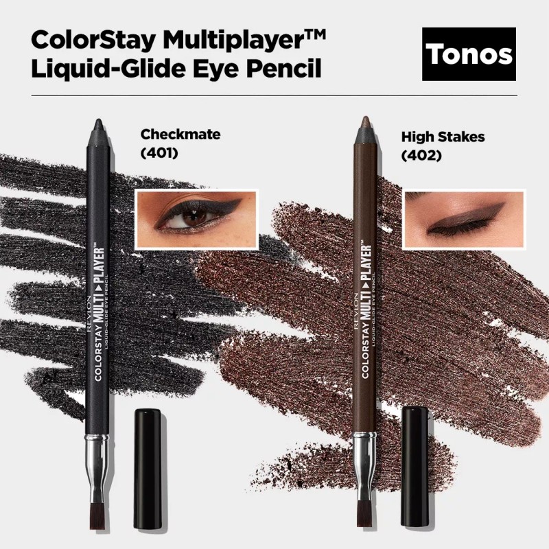 Revlon Mexico Delineador De Ojos Revlon Multiplayer Liquidglide Tono Negro
