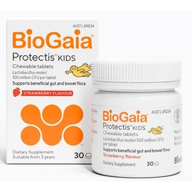 BioGaia Protectis Kids Chewable Tablets Strawberry 30Pk