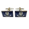 Kiola Designs Louisiana State Flag Cufflinks