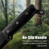 REAT Machete with Saw, 17" Full Tang Machete with Sheath,