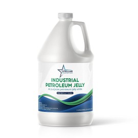 STELLAR CHEMICAL CORP Snow White Petroleum Jelly – Extra Large White Petroleum Jelly for Cosmetic Use – Thick and Smooth Petroleum Jelly – 1 Gallon (7 Lbs)
