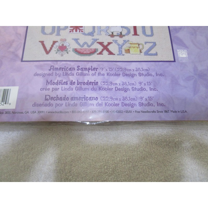 Bucilla American Sampler Cross Stitch Kit