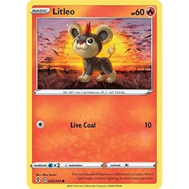 Litleo - 022/203 - Common - Sword & Shield - Evolving Skies