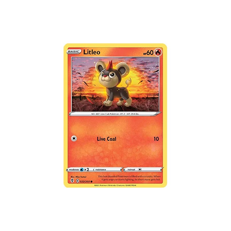 Litleo - 022/203 - Common - Sword & Shield -