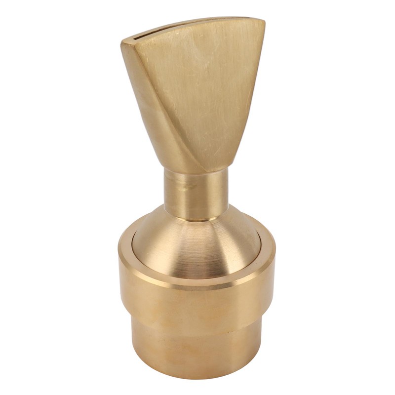 Fan Shaped Fountain Nozzle Copper Adjustable Uniform Water Spray Fan