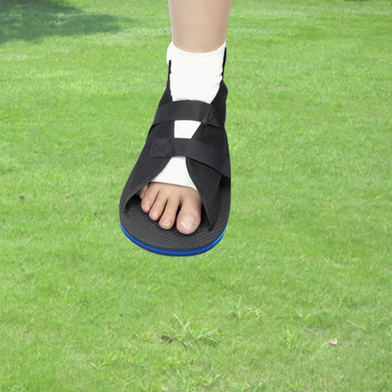 Cast Shoe Open Toe Heel Adjustable Stable Support Canvas Post