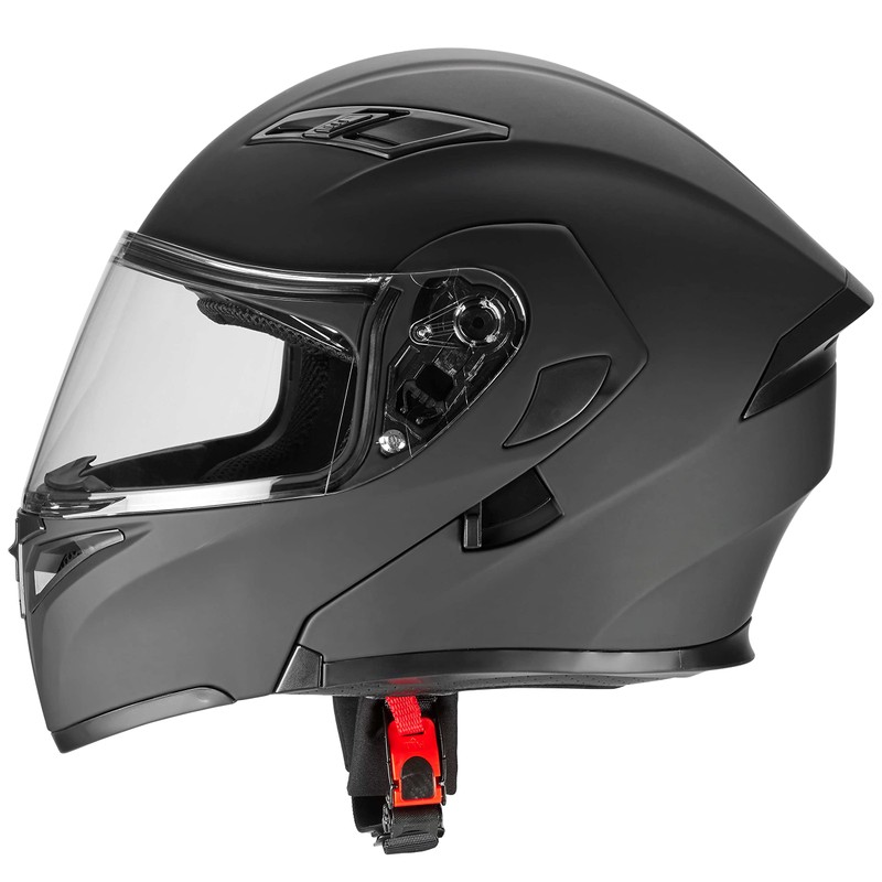 Rapido Boutique Collection Snowmobile Motorcycle Dual Visor Flip Up Modular