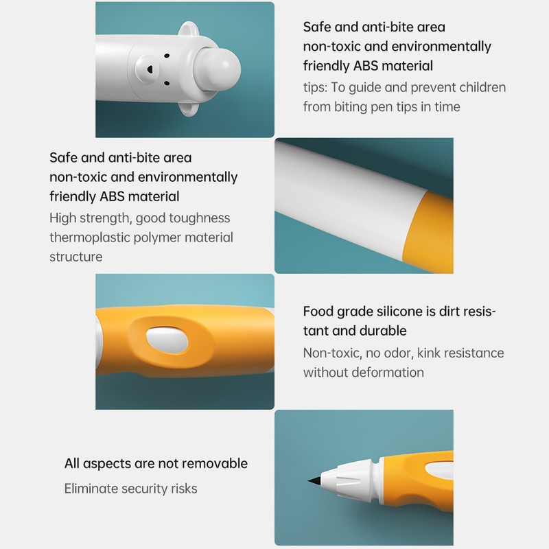 NBX Handwriting Pencil 2mm Lead Automatic Pencil Correction Grip Uninterrupted