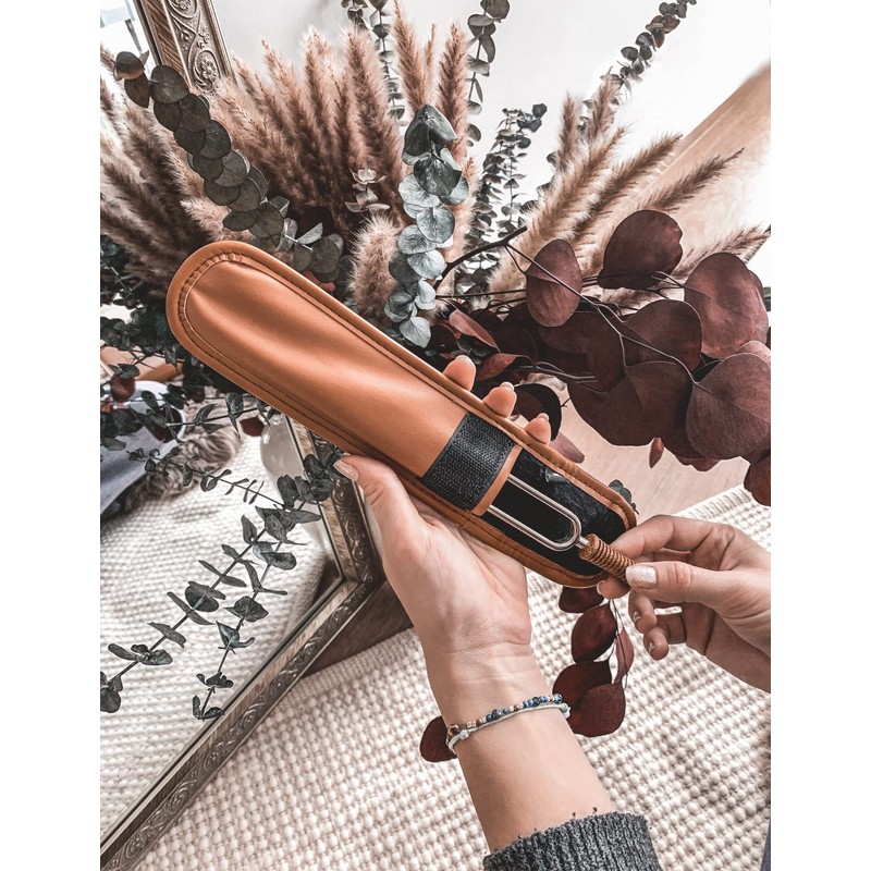 Sonic Energy Tuning Fork Faux Leather Case - Bag for