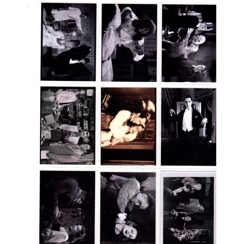 UNIVERSAL MONSTERS SET CUSTOM TRADING CARD 90 CARDS SET