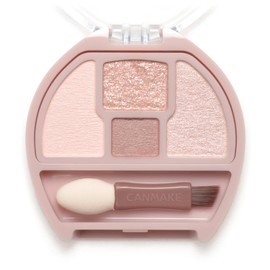 Canmake Plan Puku Corde Eyes 03 Milky Plan Puku 0.05 oz (1.3 g) Eye Shadow for Teardrop Bags, Shadow for Shadows, Beige