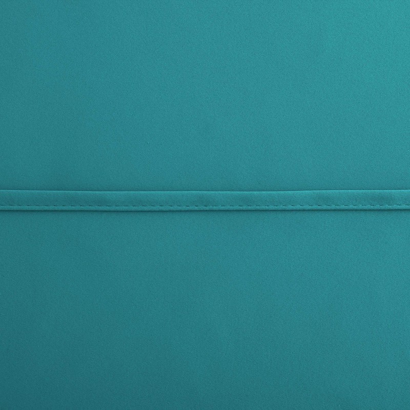 KOUFALL Teal Kitchen Curtains Valances 24 Inch Length Set of