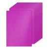PATIKIL 10Sheets Purple Glitter Cardstock Paper, A4 250gsm Square Premium