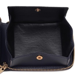 Comme des Garcons SA7100 Bi-Fold Wallet, Mini Wallet, Navy, Men's, Women's, Parallel Imported