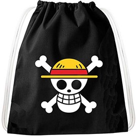 Logo Luffy Pirate Backpack Bag Gym Bag Sport Jute Pouch Pirate Gang