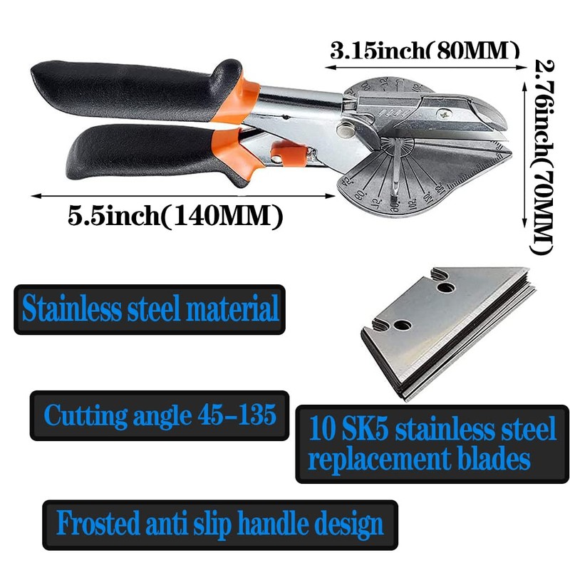 Angle Cutter for Wood mitre Shears for Cutting Wood Moulding