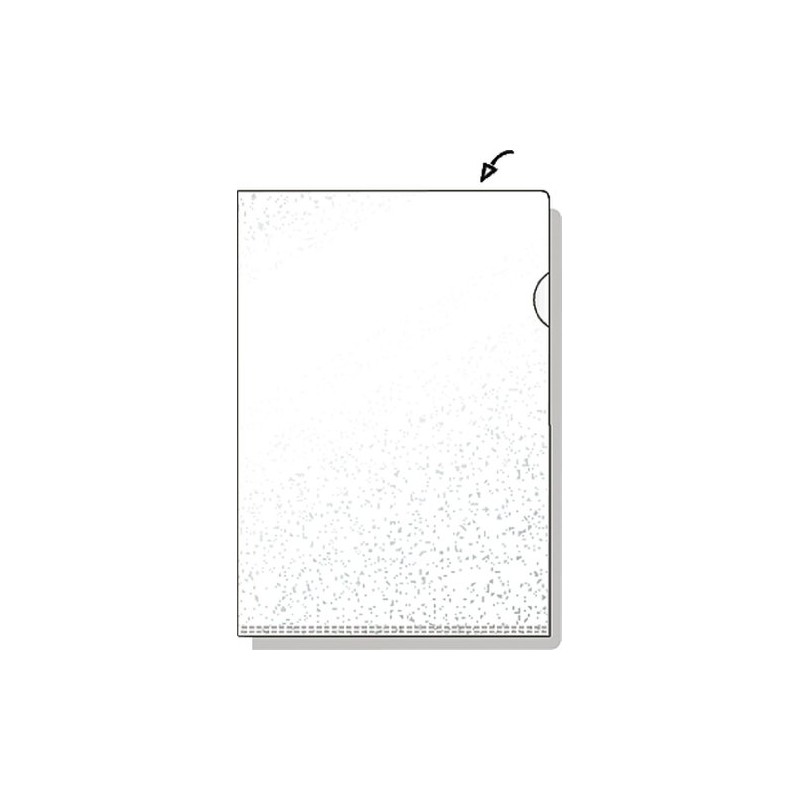 Hetzel 21675090 Clear Files A4 Pack of 50 Grained 125