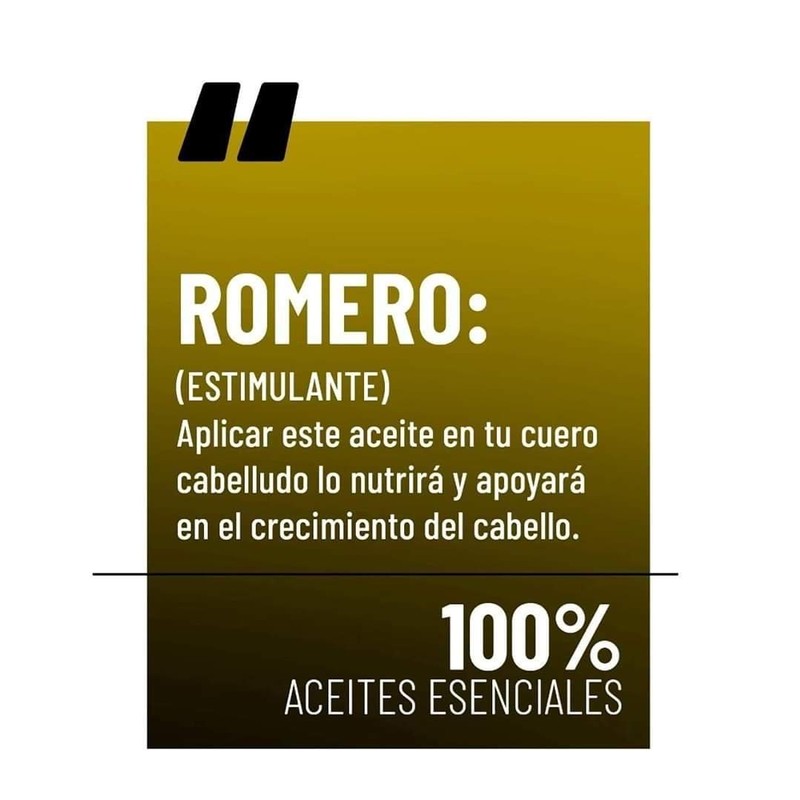 3x2 Aceite Esencial de Romero Rosmarinus Officinalis 100% Puro y