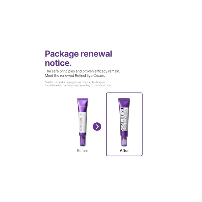 Somebymi Retinol Intense Reactivating Eye Cream with 0.1% Retinol for